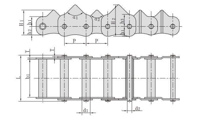 3358-481<font color='red'>80</font>F2_水稻收割機(jī)鏈